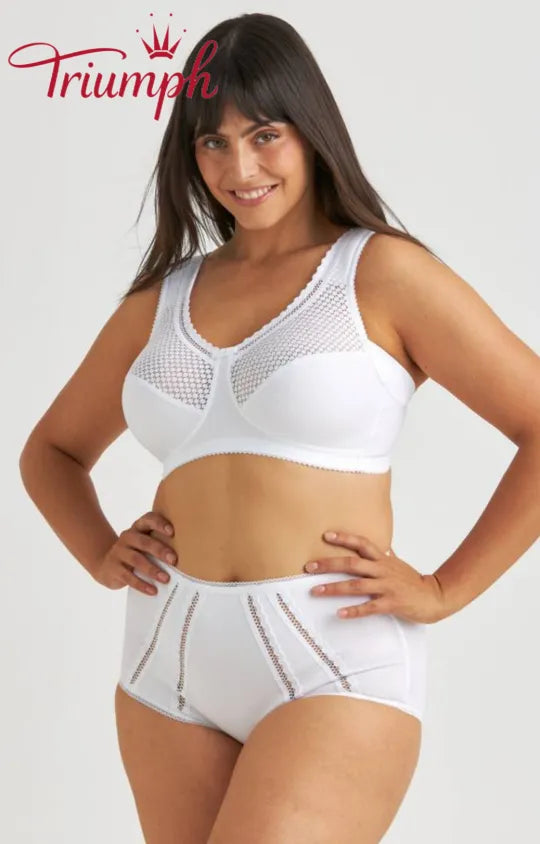 Triumph - Conjunto de 3 piezas 🔥 Sujetador de encaje cómodo con estampado-ES