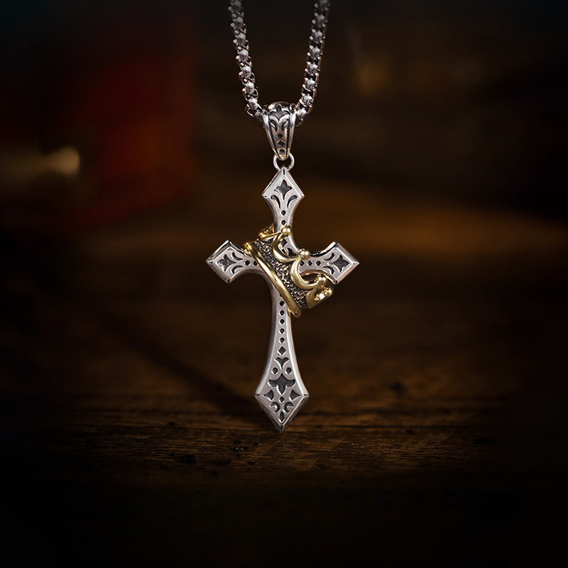 Colgante con la Cruz del Reino y la Corona-ES