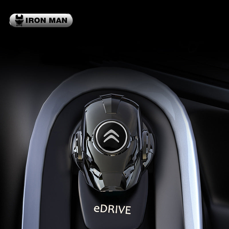 Cubierta protectora del botón de arranque del coche de Iron Man-ES