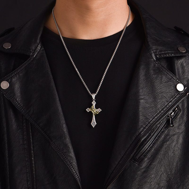 Colgante con la Cruz del Reino y la Corona-ES