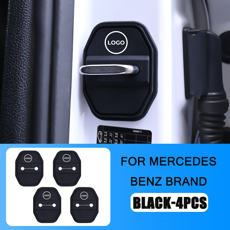 Funda protectora de silicona para pestillo de puerta de coche (4 uds.)-ES