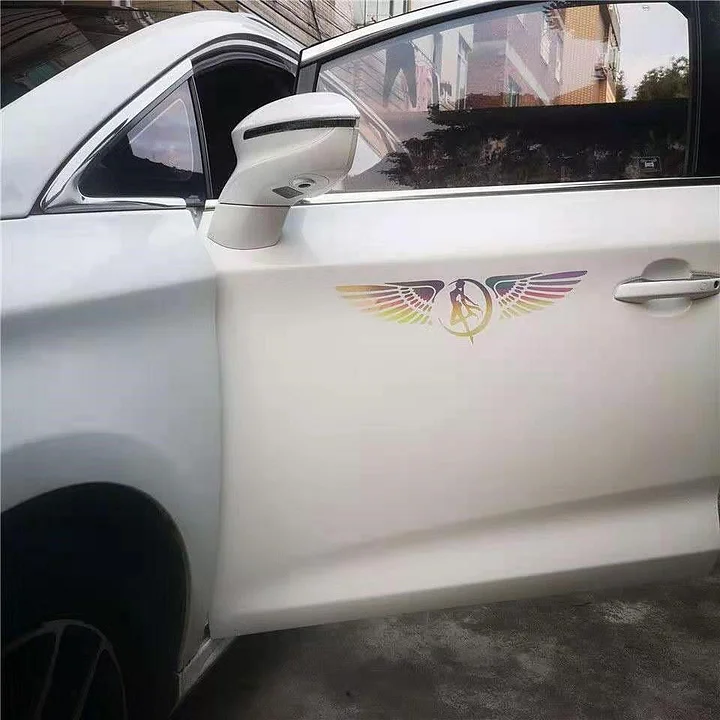 3D angelo sparnų lazerinis automobilio lipdukas ✧4 vnt.✧-LT