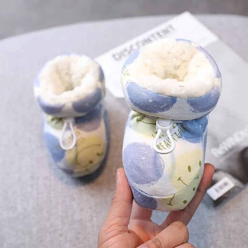 🔥 Περιορισμένης διάρκειας έκπτωση 50% ❄️ Ζεστές γούνινες μωρουδιακές μπότες 👶💕-GR