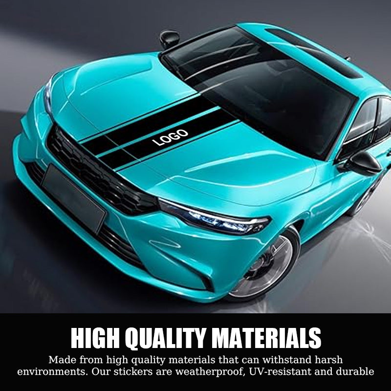 Pegatinas para coche para decorar el capó (2 hojas)-ES