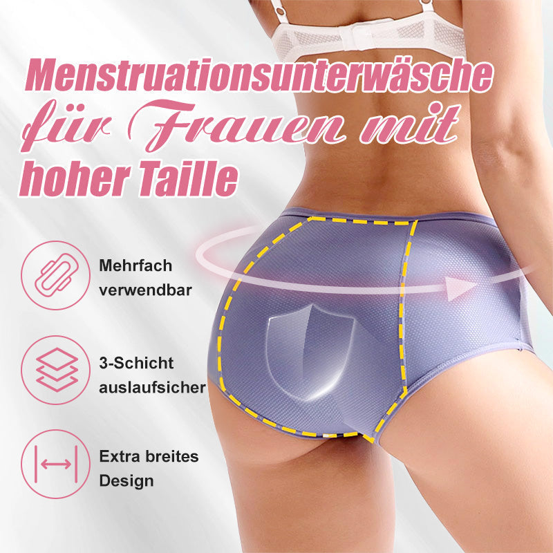 (L-8XL)🌸Kupite 2, dobijte 1 gratis🔥Žensko donje rublje visokog struka otporno na curenje👙-HR