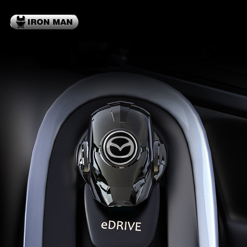 Cubierta protectora del botón de arranque del coche de Iron Man-ES