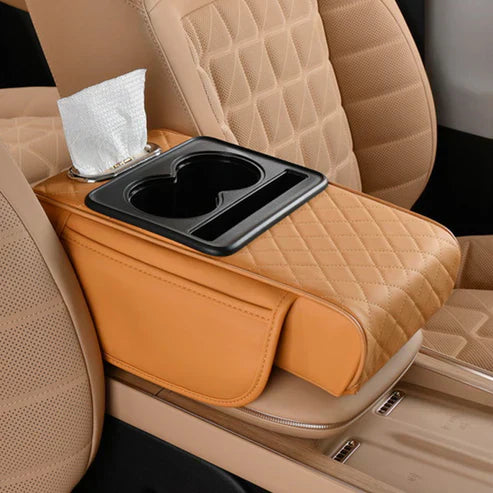 Almohadilla elevadora para reposabrazos de automóvil sensible a la presión multifunción integrada-ES
