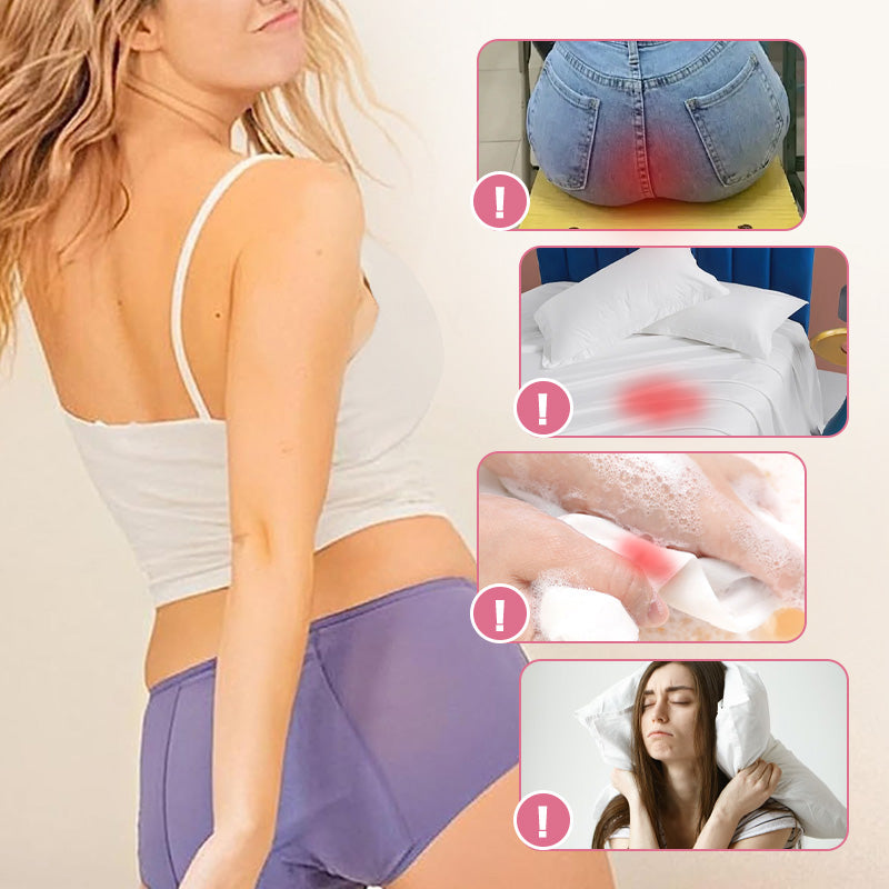 (L-8XL)🌸Kupite 2, dobijte 1 gratis🔥Žensko donje rublje visokog struka otporno na curenje👙-HR