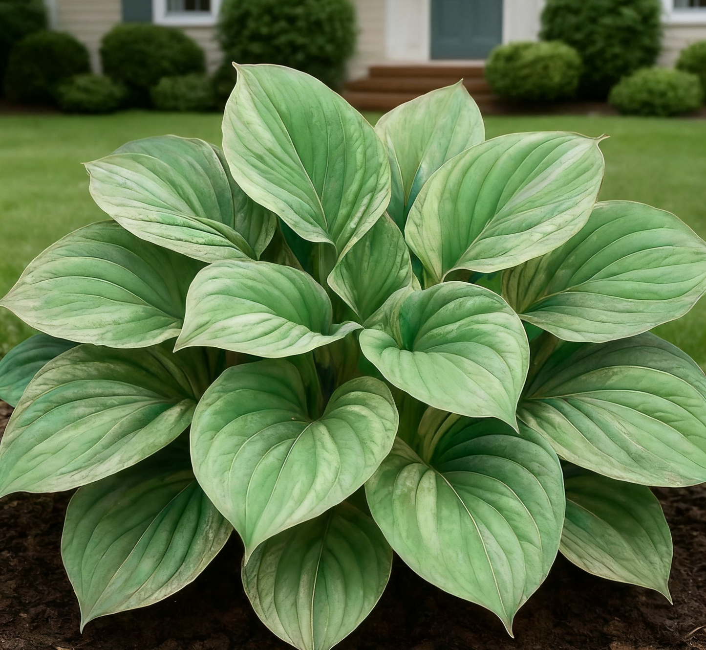 🔥🌌 Magia de jardín que brilla en la oscuridad: semillas de hosta raras con llamas de color azul intenso-ES