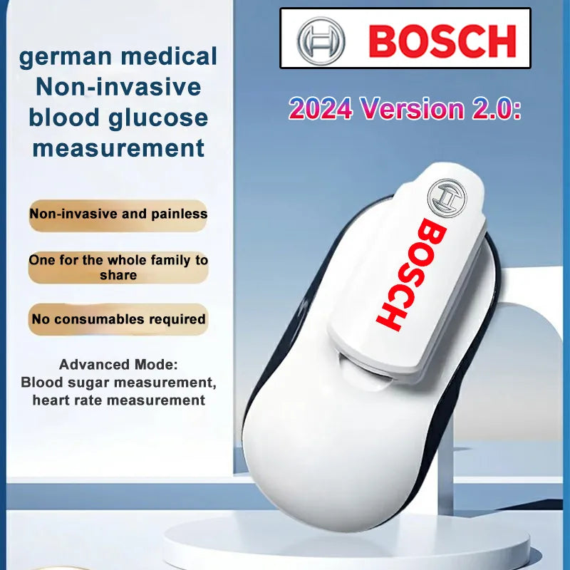 ✨El más vendido de 2024 producto: glucómetro BOSCH portátil, indoloro y no invasivo💖-ES