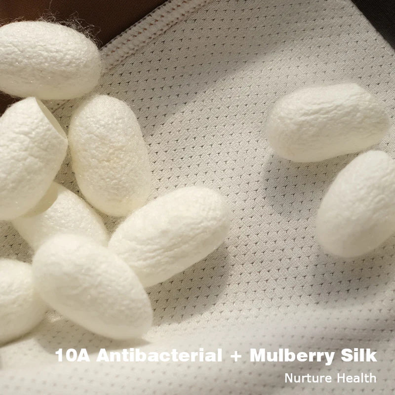 (3 kosi) Elegantne moške boksarice Ice Silk znamke Mulberry Silk z antimikrobnim učinkom-SI