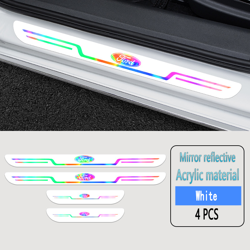 ✨Akrilne letve pragov vrat proti obraščanju z lasersko obdelavo🎉4 kosi🎉-SI