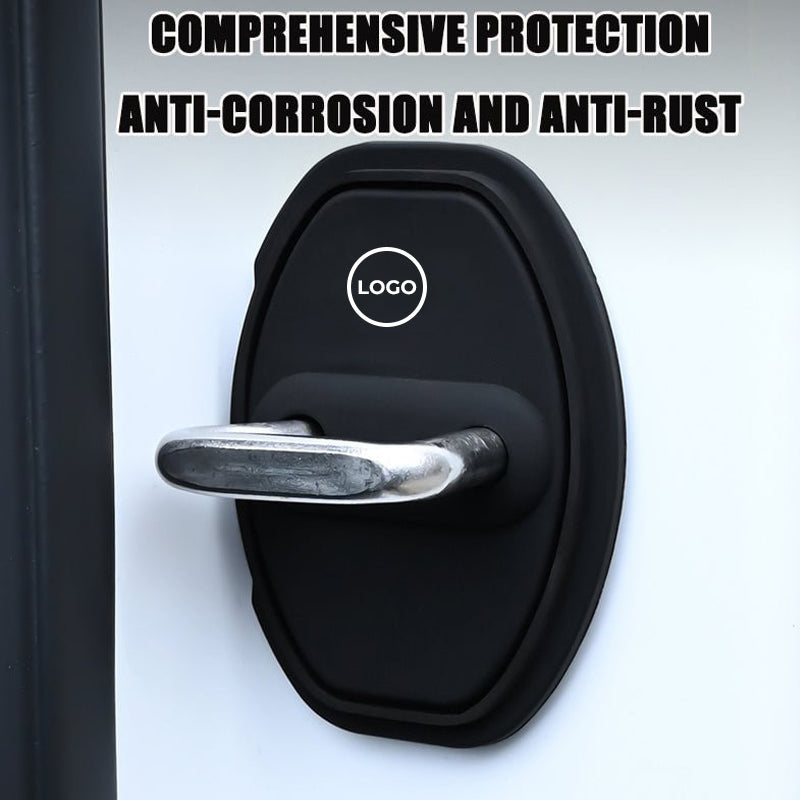 Funda protectora de silicona para pestillo de puerta de coche (4 uds.)-ES