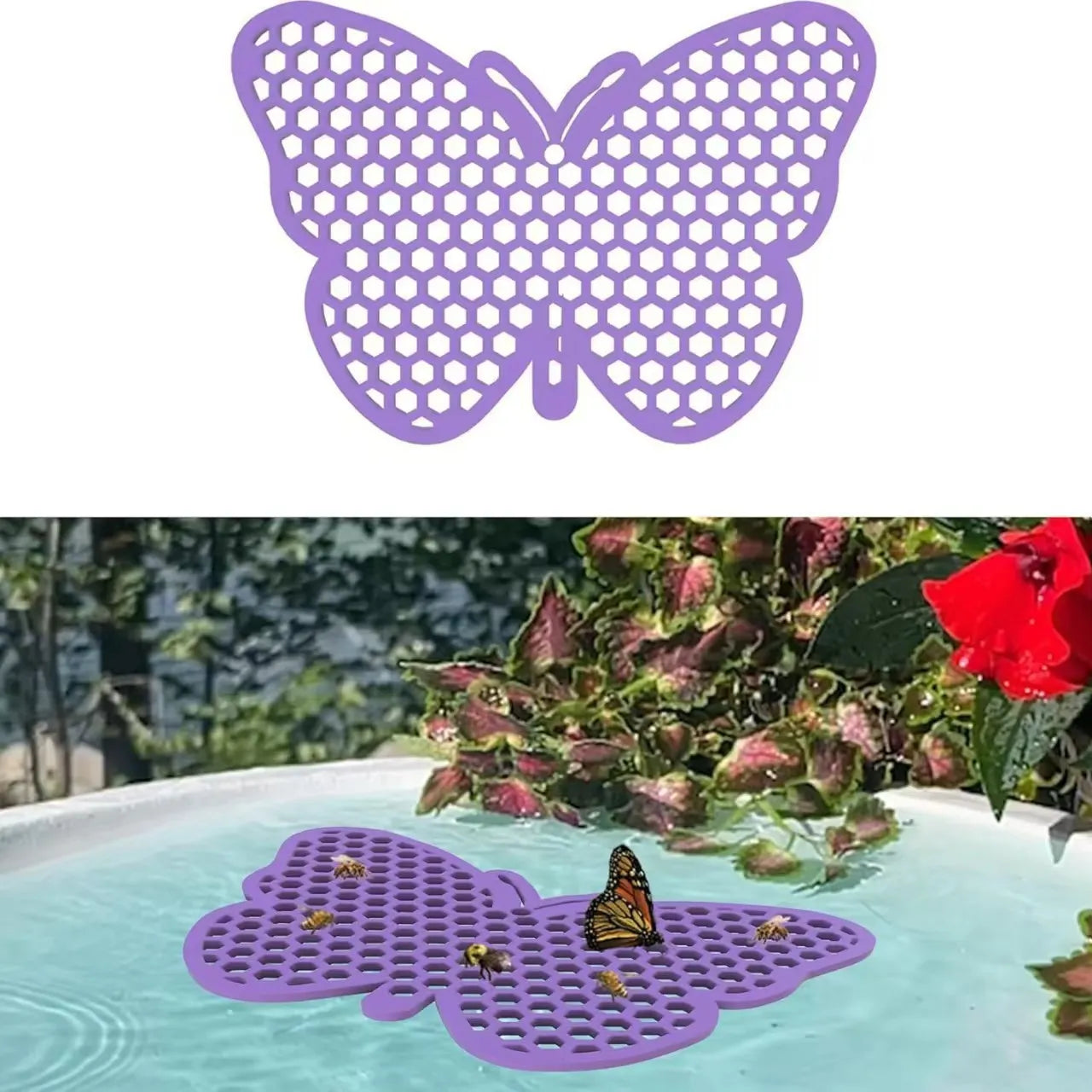 🐝 Plaukiojanti bičių stotelė – bitėms draugiška hidratacijos stotis-LT