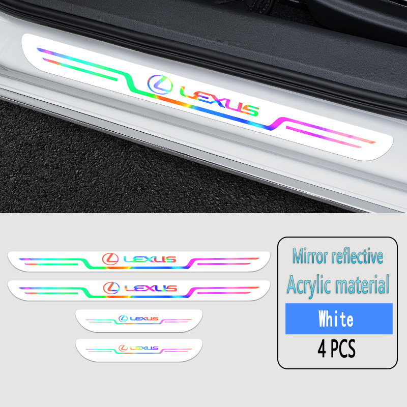 ✨Akrilne letve pragov vrat proti obraščanju z lasersko obdelavo🎉4 kosi🎉-SI