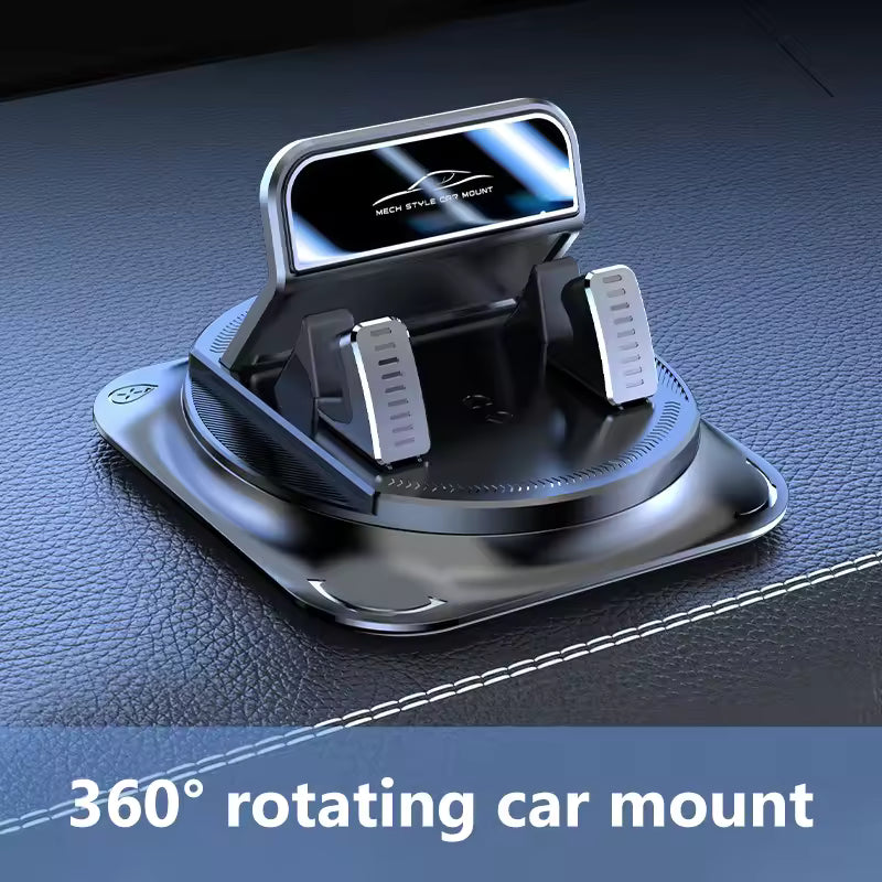 360° besisukantis automobilinis telefono laikiklis, siurbimo mechanizmas visiems telefonams, universalus automobilio laikiklis su apsauga nuo vibracijos-ST