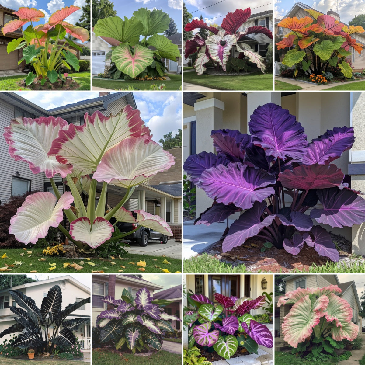 🌿Caladio gigante fascinante🌈-ES
