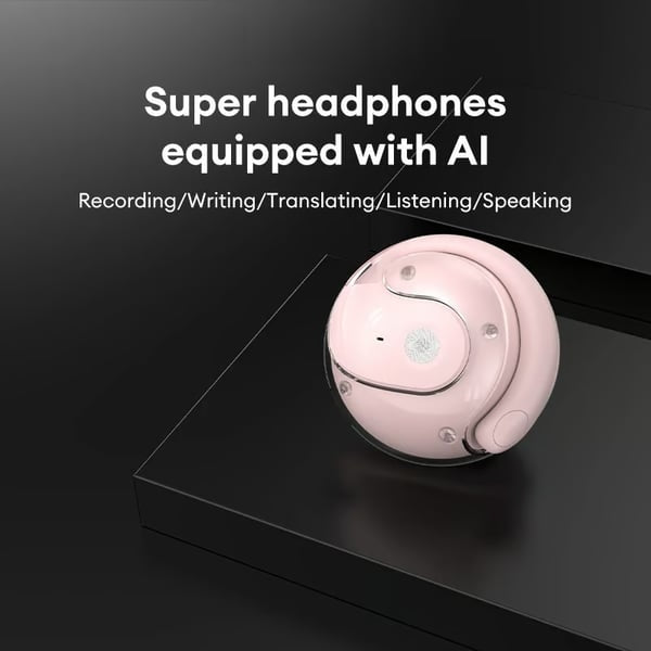 MÄlynosšPerkamiausias numeris 1 ā° PaskutinÄ diena š OWS Bluetooth 5.4 belaidÄs ausinÄs su dirbtinio intelekto vertimu (skirtos iOS ir Android)-LT