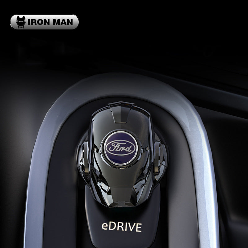 Cubierta protectora del botón de arranque del coche de Iron Man-ES