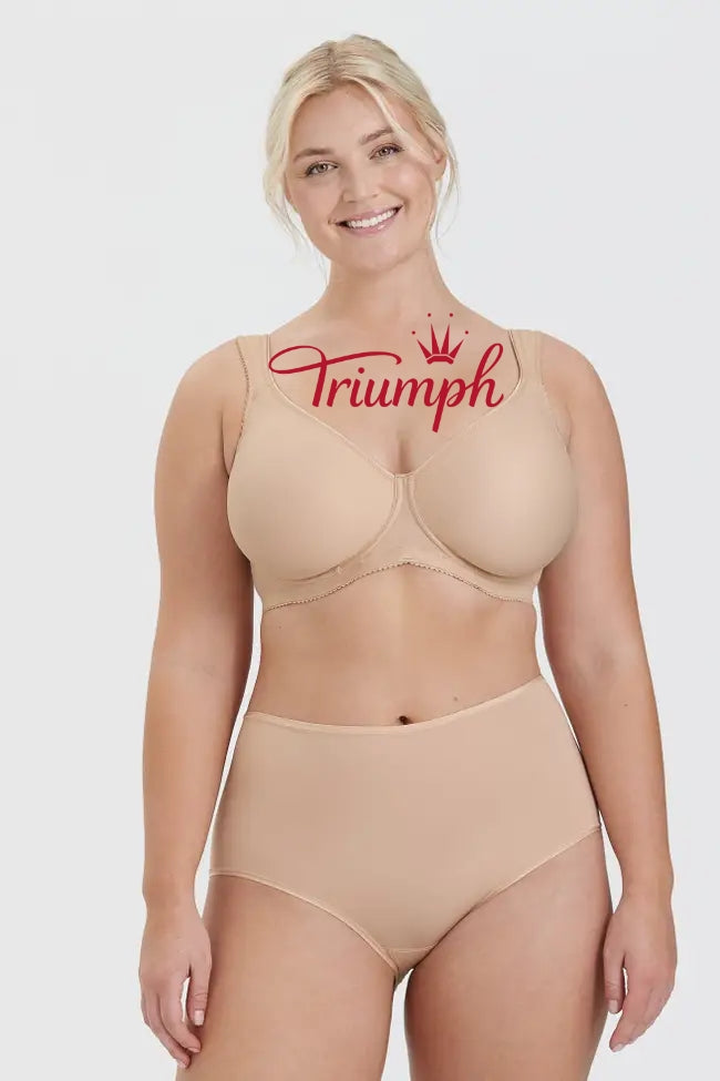 Triumph - (paket 3 kosov) Preprost push-up modrček s polno košarico-SI