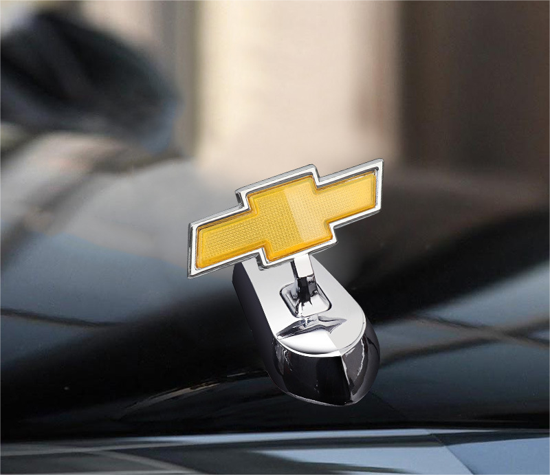 Decoración de modificación de coche con logotipo de capó-ES