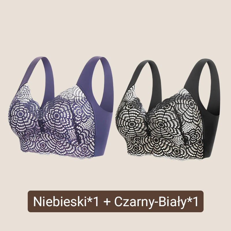 ✨Αγοράστε 1 και κερδίστε 1 δωρεάν - 💟 Δαντελένια σουτιέν μεγέθους extra-GR