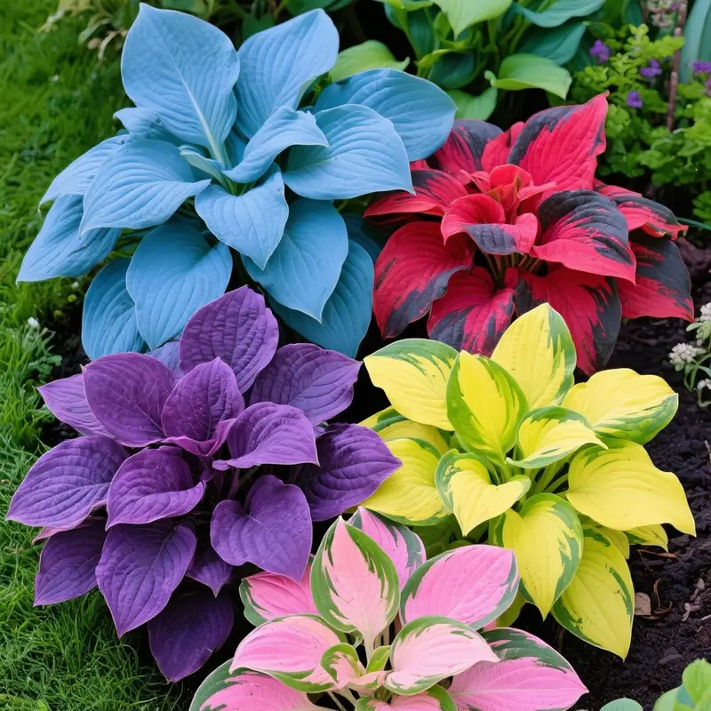 🌞 "Hosta coloridas y fáciles de cultivar que brindan belleza durante todo el año"-ES