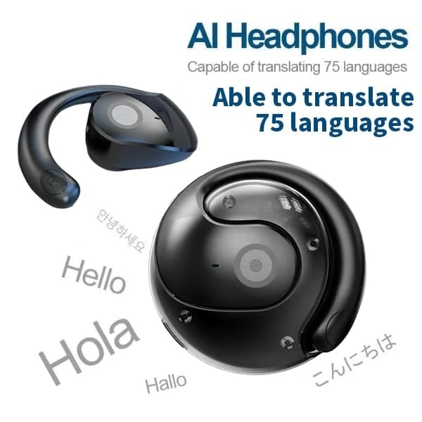 MÄlynosšPerkamiausias numeris 1 ā° PaskutinÄ diena š OWS Bluetooth 5.4 belaidÄs ausinÄs su dirbtinio intelekto vertimu (skirtos iOS ir Android)-LT