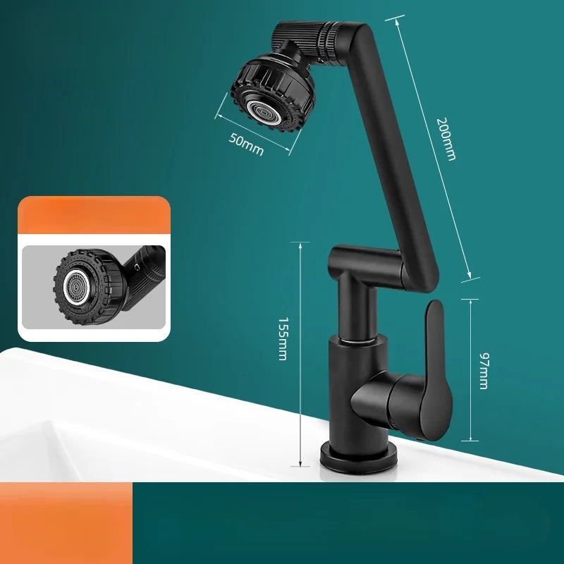 Με μηχανική βρύση που περιστρέφεται 1080°-GR