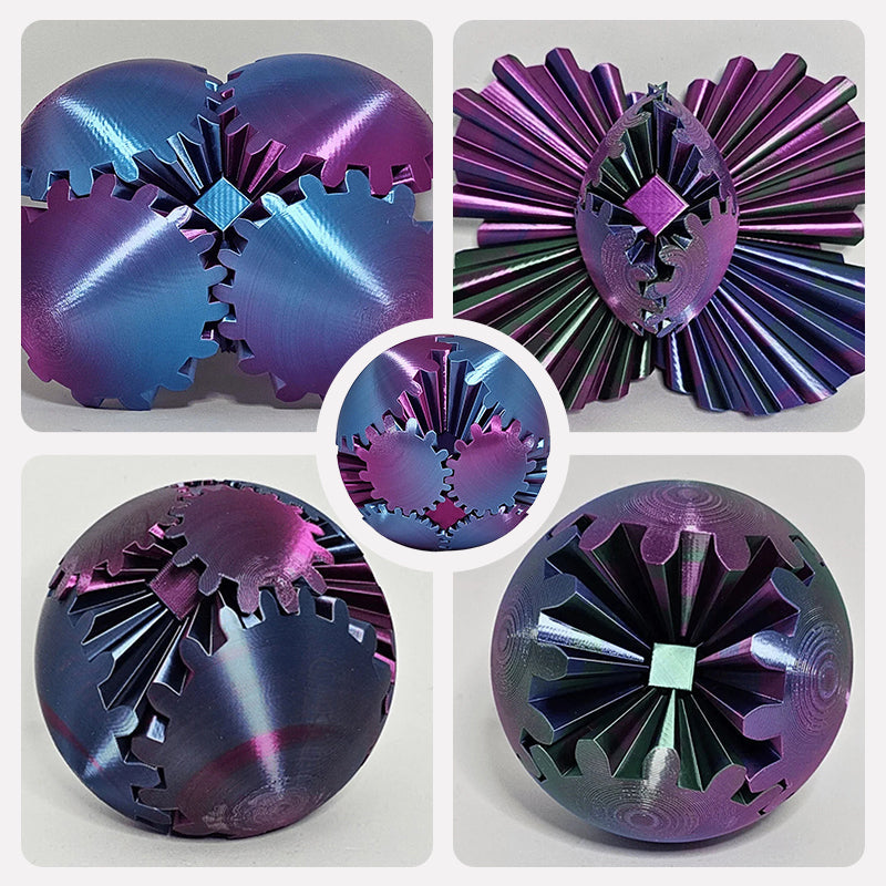 Compra 1 y llévate 2 gratis 🎁 Maravilla giratoria Steampunk - Fidget (pelota antiestrés)-ES