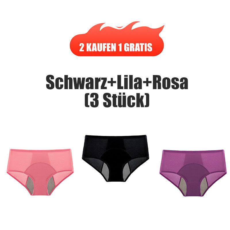 (L-8XL)🌸Kupite 2, dobijte 1 gratis🔥Žensko donje rublje visokog struka otporno na curenje👙-HR