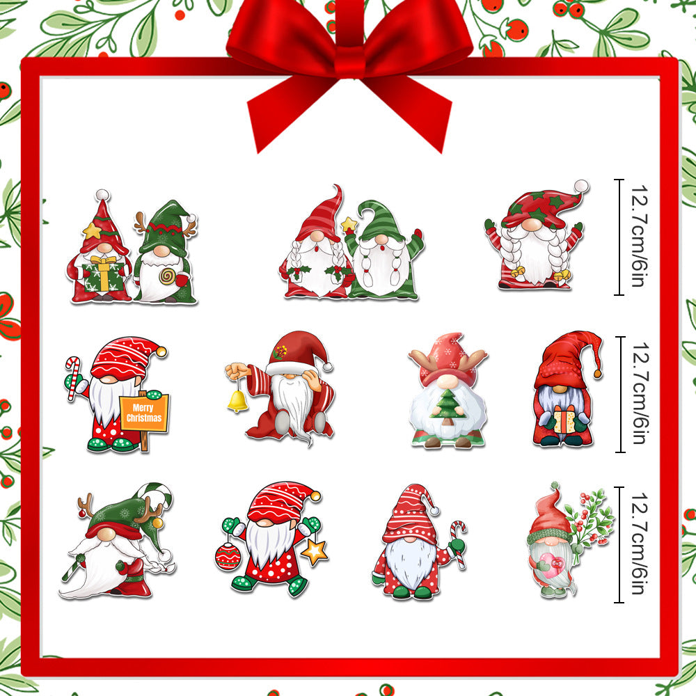 🎁🎅 Kalėdinis magnetinis lipdukas🎄-LT