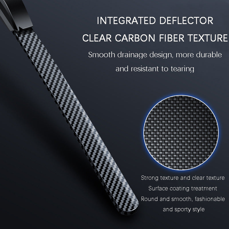 Limpiaparabrisas de fibra de carbono silenciosos y sin huesos-ES