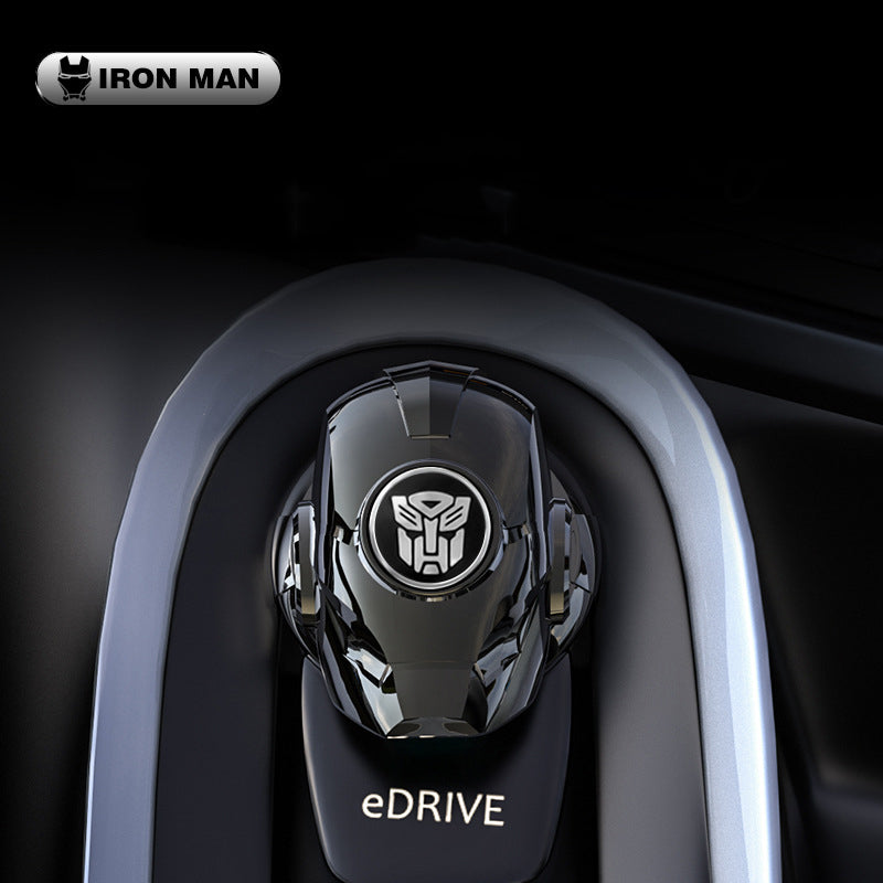 Cubierta protectora del botón de arranque del coche de Iron Man-ES