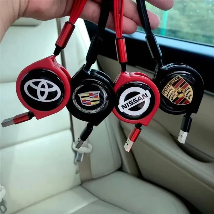 3 u 1 uvlačivi podatkovni kabel za automobil + besplatni punjač za automobil-HR