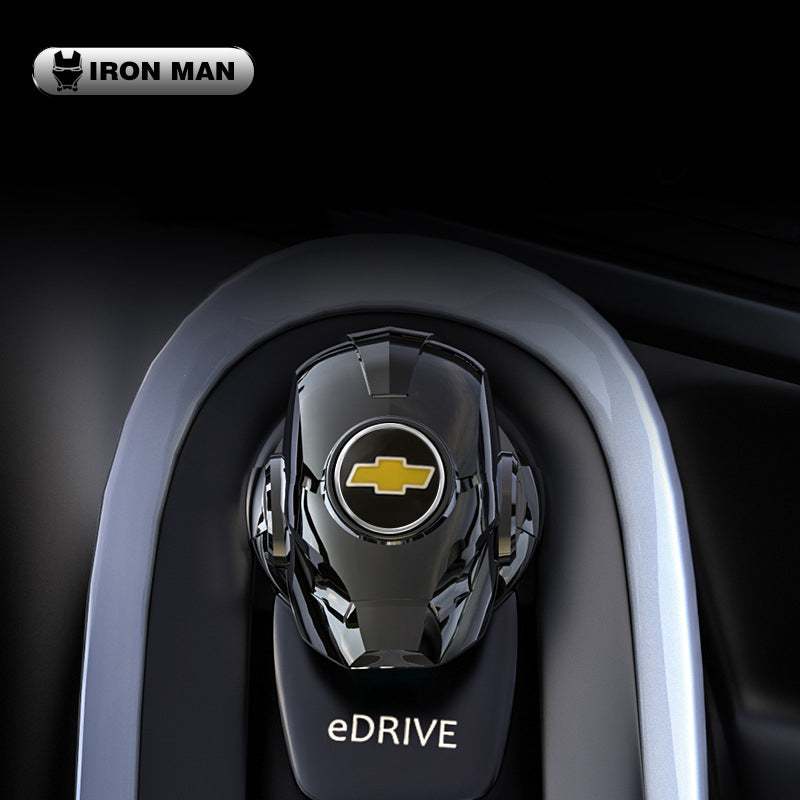 Cubierta protectora del botón de arranque del coche de Iron Man-ES