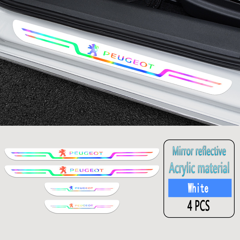 ✨Akrilne letve pragov vrat proti obraščanju z lasersko obdelavo🎉4 kosi🎉-SI