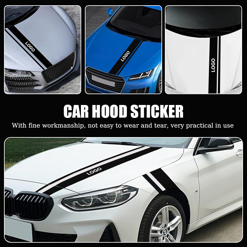 Pegatinas para coche para decorar el capó (2 hojas)-ES