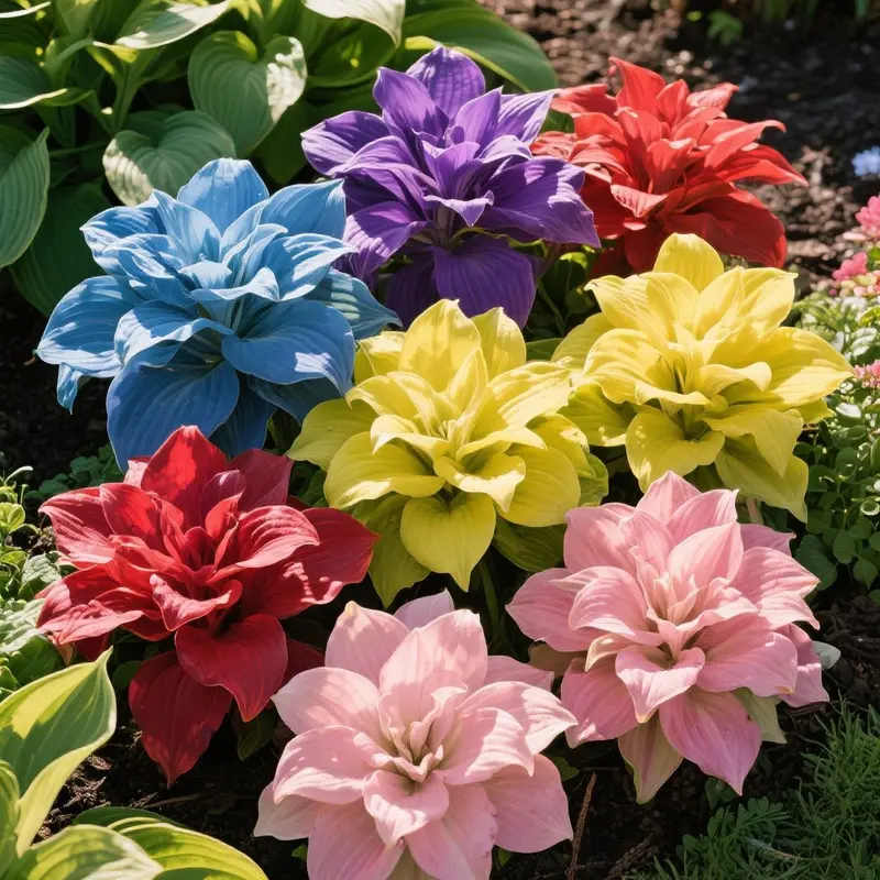 🌞 "Hosta coloridas y fáciles de cultivar que brindan belleza durante todo el año"-ES