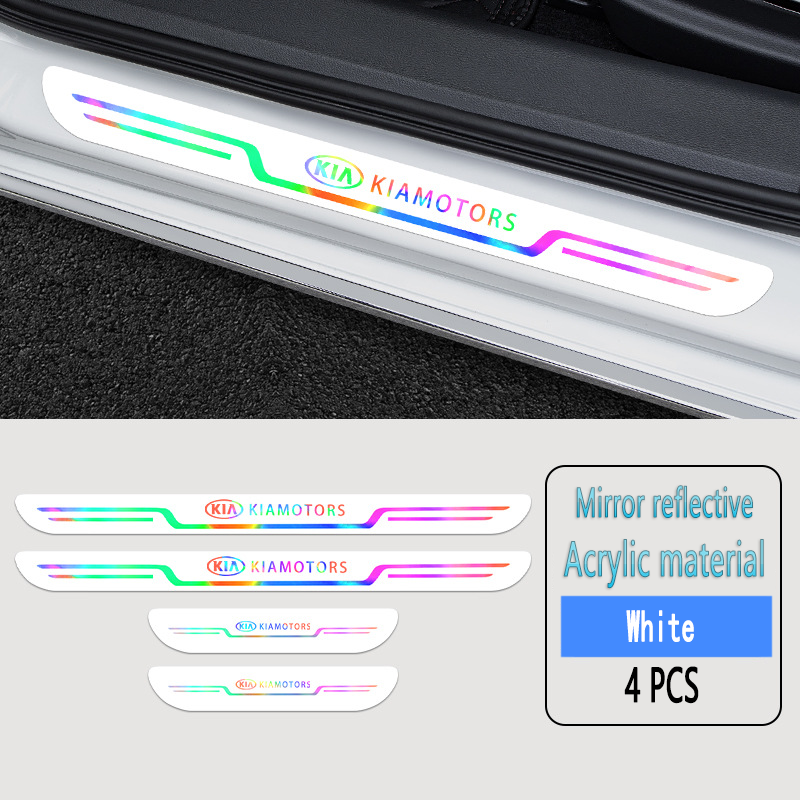 ✨Akrilne letve pragov vrat proti obraščanju z lasersko obdelavo🎉4 kosi🎉-SI