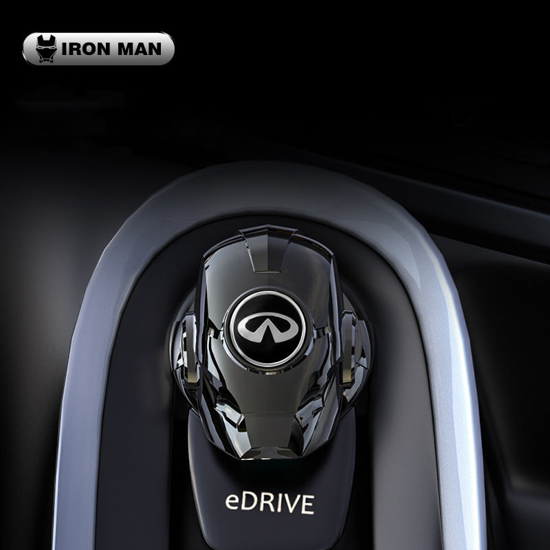 Cubierta protectora del botón de arranque del coche de Iron Man-ES