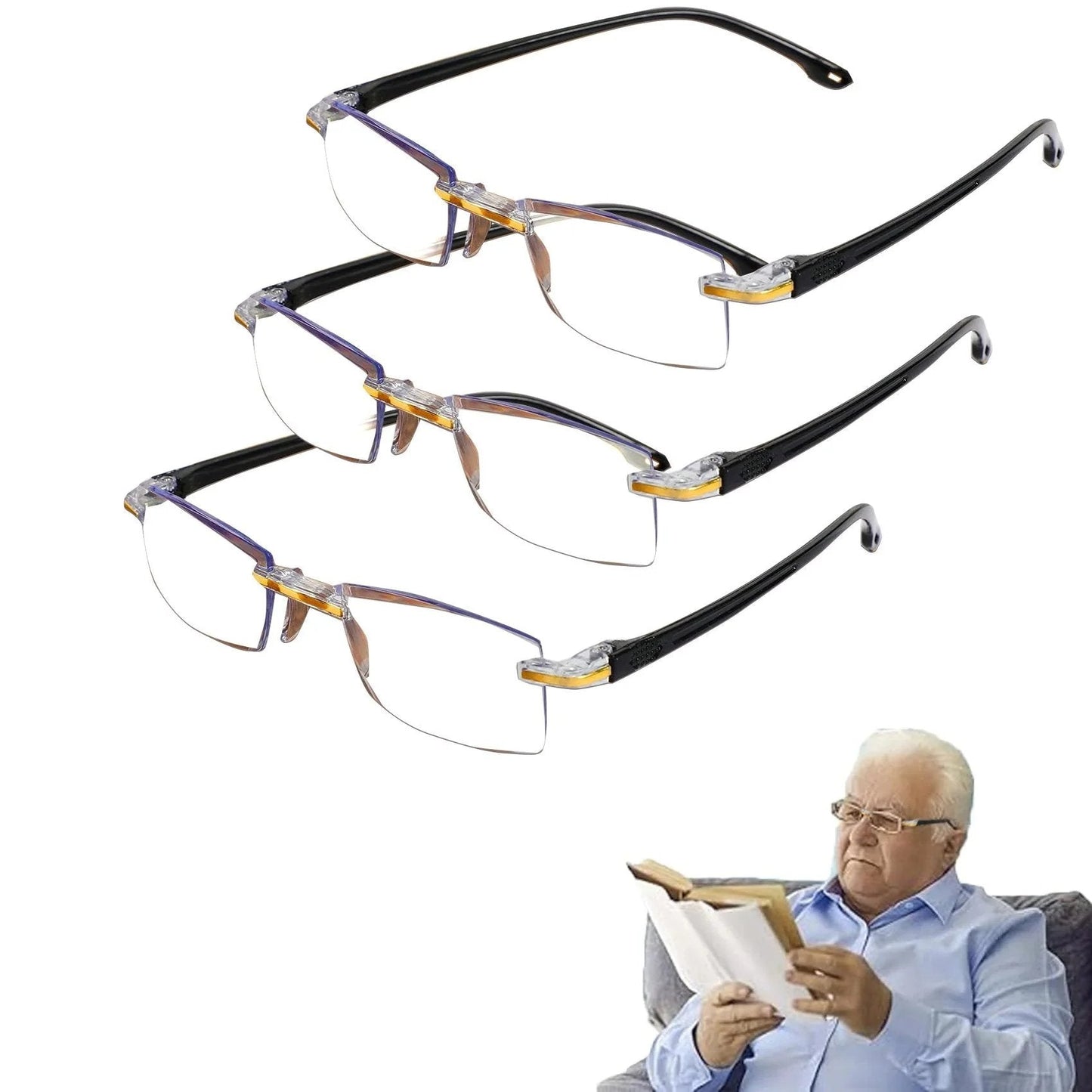 👓🌄Smart Zoom multifokalna očala – jasen vid na blizu in daleč, vse v enem-SI