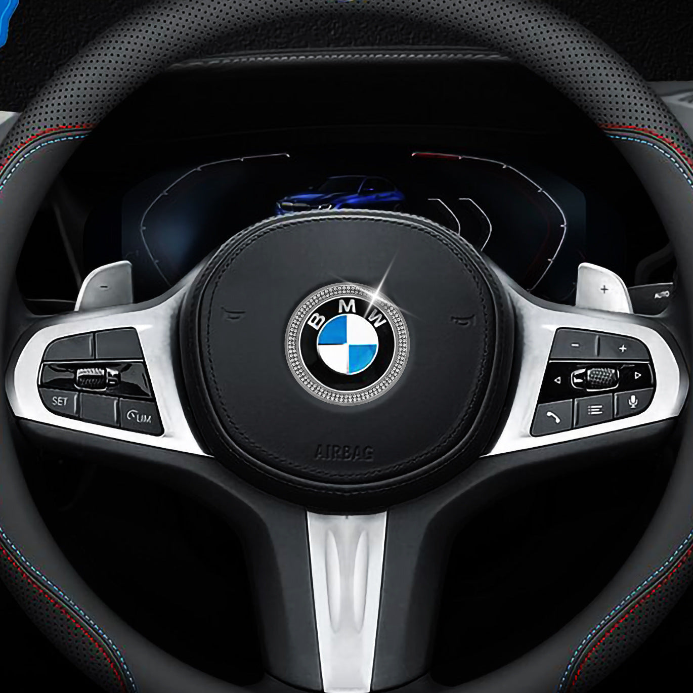 Adhesivo de cristal para volante-ES