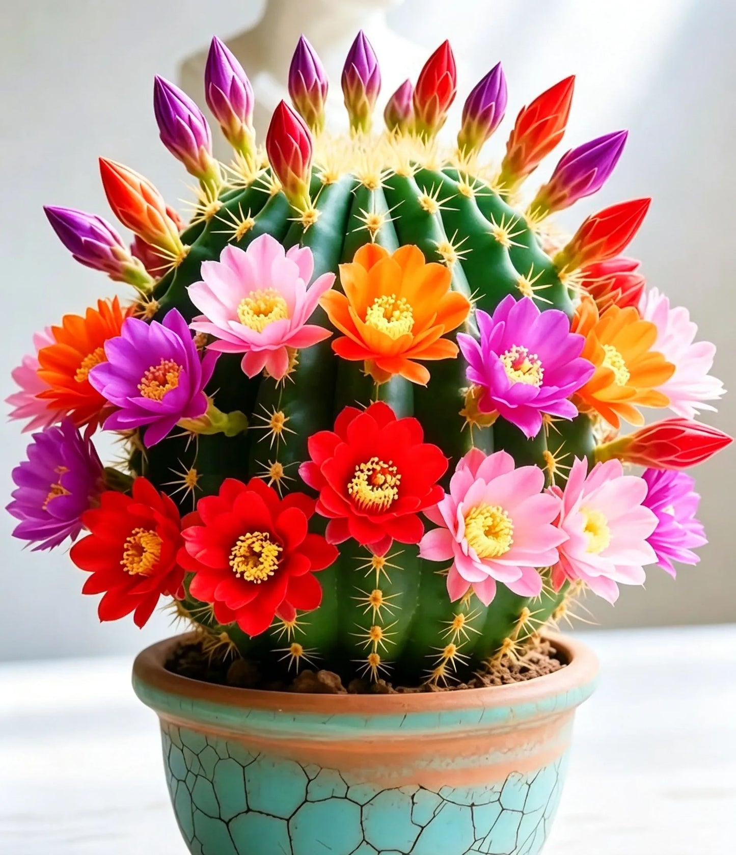 🌵 Upoznajte svog novog najboljeg prijatelja – kaktus Gymnocalycium baldianum! 💕-HR