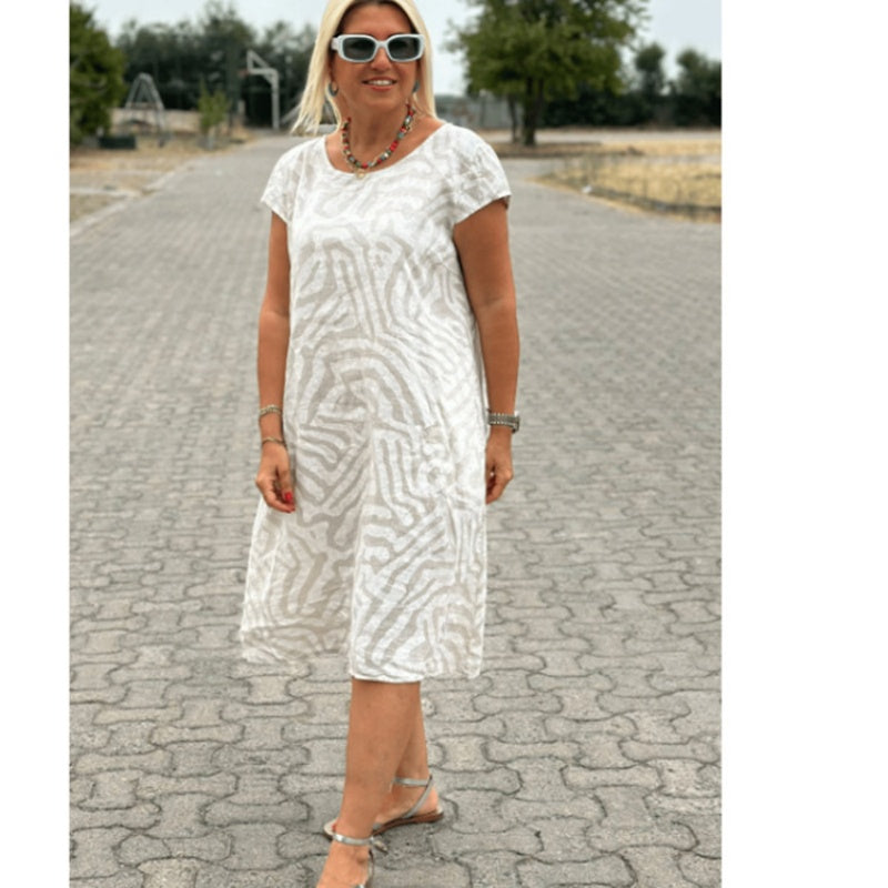 🎁Βραδινά τυπωμένα καθημερινά φορέματα μποέμ 2025👗-GR