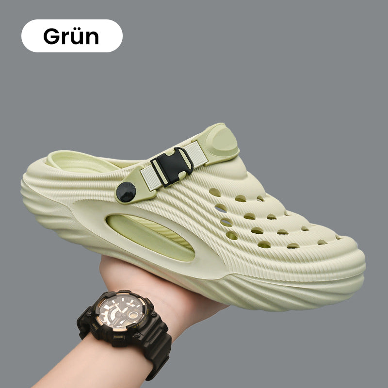 ☁️Sandalias transpirables sin cordones para hombre🌬️-ES