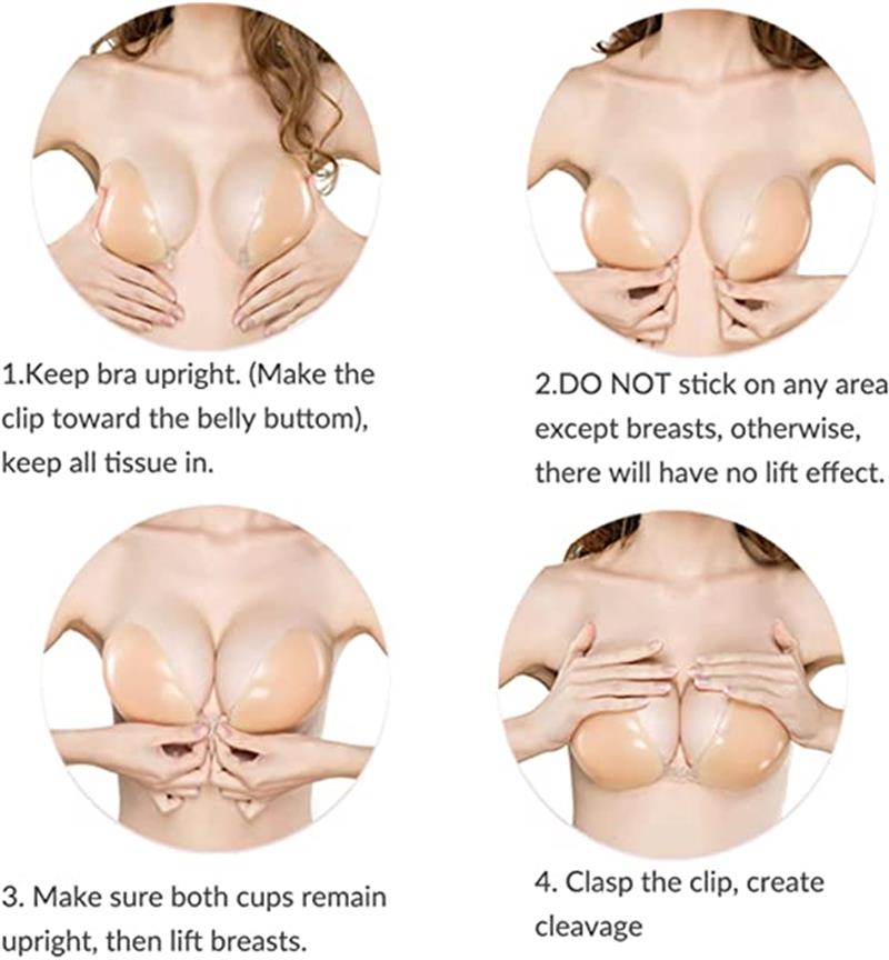 👙 Nevidljivi samoljepljivi push-up grudnjak-HR