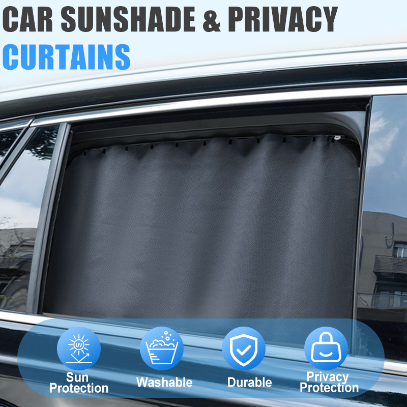 Cortina para ventana de coche, cortina parasol montada en el vehículo-ES