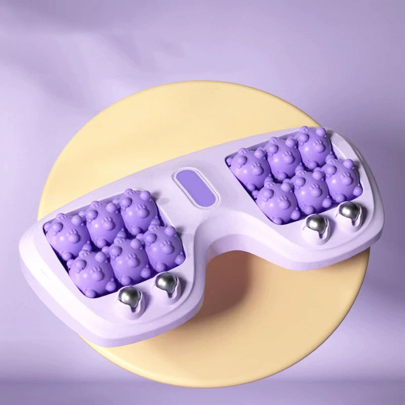 💜🦶 Φορητό διπλό μασάζ ποδιών - χαλάρωση οπουδήποτε, οποτεδήποτε-GR
