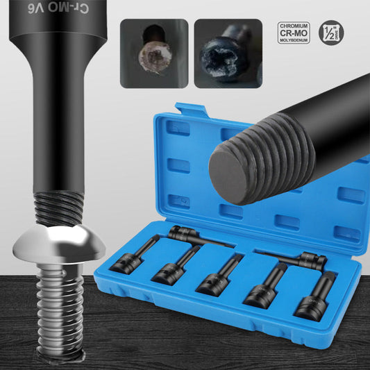 🔥 Komplet za ekstrakcijo poškodovanih izvijačev 👨🔧🛠️-SI